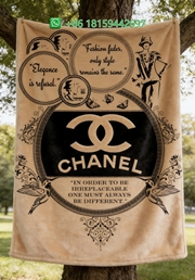 Chanel Throw Blankets